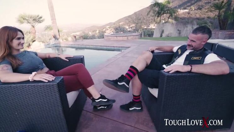 [ToughLoveX] - Siri Dahl Behind The Scenes - Tattooed Redhead Fuck Session - Violet Starr - Mona Azar