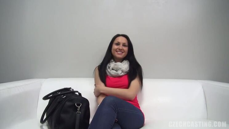 [CzechCasting] - Brunette Barbora's Wild European Gangbang