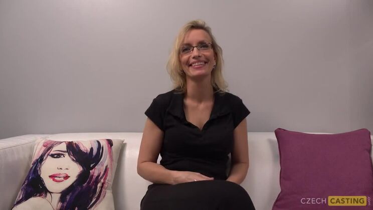 [CzechCasting] - Ludmila the Czech MILF Takes Big Cock