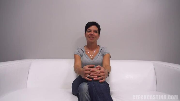 [CzechCasting] - European Casting Call: Anal Brunette Vendula's Pissing Debut