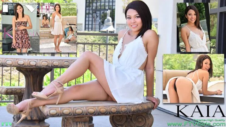[FTVGirls] - Beautiful Kaia Enjoys Solo Toy Play - Kaia