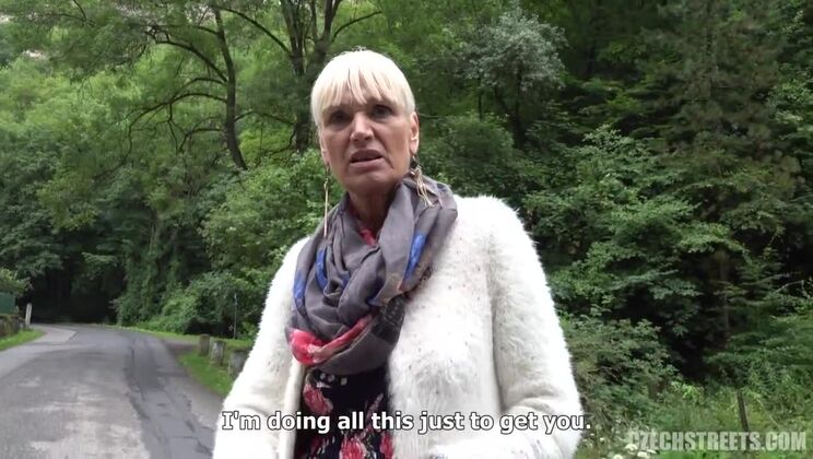 [CzechStreets] - Blonde Mature Czech Girls 113