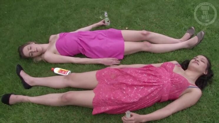 [GirlsOutWest] - Celine and Tello Outdoor Lesbian Romance