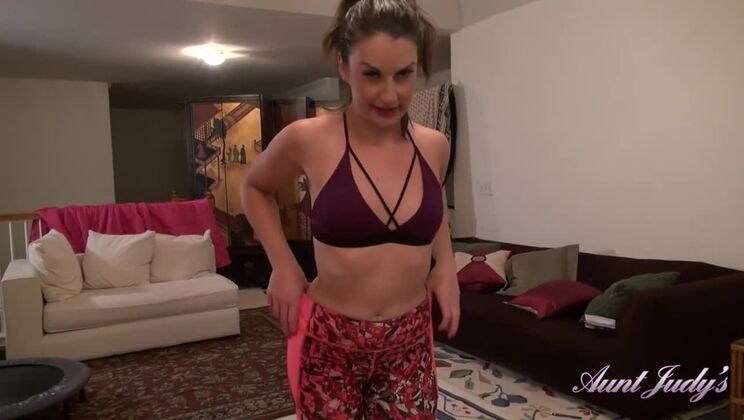 [AuntJudys] - Auntie Cindy - Small Tits POV Blowjob