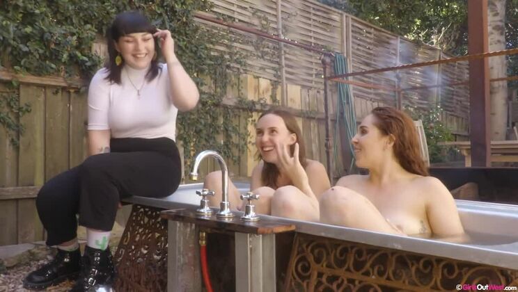 [GirlsOutWest] - Brunette Olive G & Blonde Nova in Hardcore Lesbian Anal