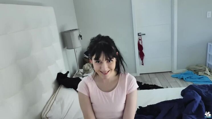 [TrueAmateurs] - Amateur Girl with Hairy Pussy Gets Deepthroat by Boyfriend