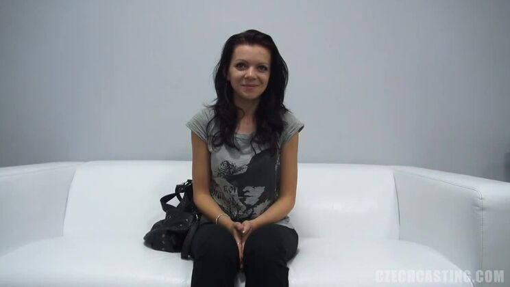 [CzechCasting] - Brunette Monika in a Czech POV Casting