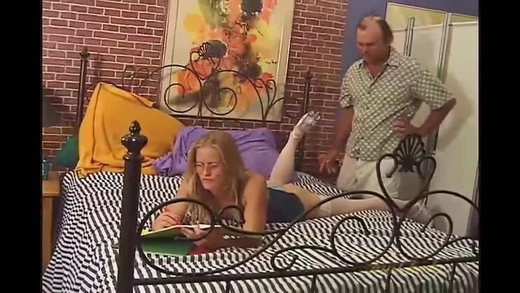 [AuntJudys] - Hardcore Facial for Blonde Dawn