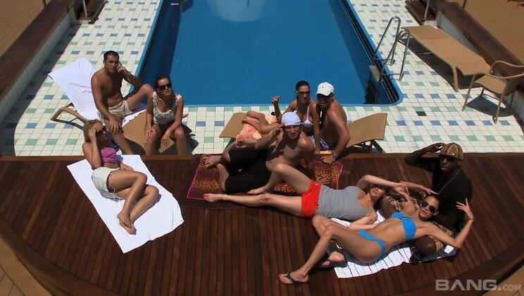 [BANG.com] - Aliz and Nataly Von Enjoy Big Dicks on Outdoor Lido