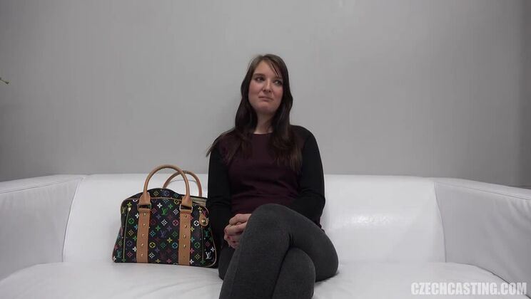 [CzechCasting] - Brunette Teen Lucie in European Casting