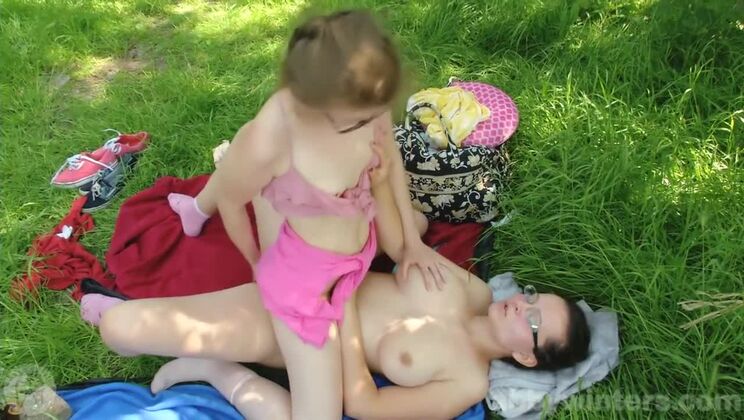 [AbbyWinters] - Maia and Jada Small Tits Big Fun