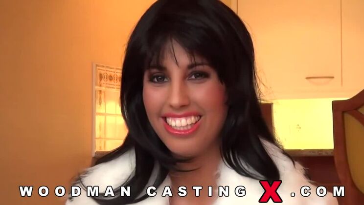[WoodmanCastingX] - Rachida's Striptease Casting Session