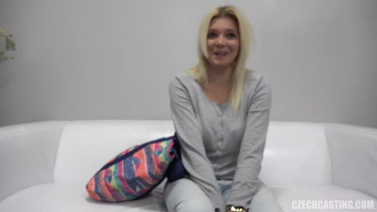 [CzechCasting] - European Blonde Andrea's Toy Play