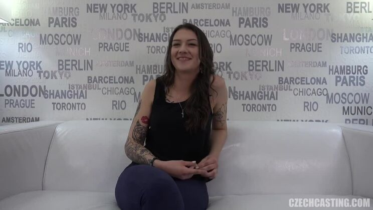 [CzechCasting] - Jolana’s Casting - Brunette with Ink & Small Chest