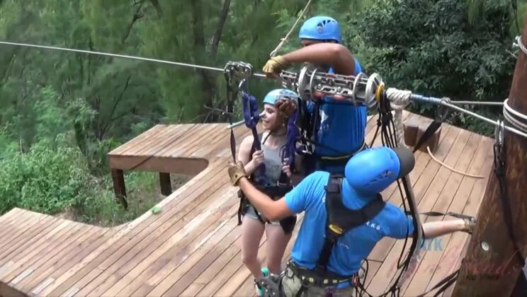 [ATKGirlfriends] - Anya Goes Wild: Ziplining and More - Anya Olsen