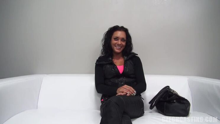 [CzechCasting] - Linda's Hot Casting - Juicy European Brunette
