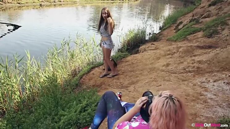 [GirlsOutWest] - Outdoor Fun with Leia - Behind the Scenes