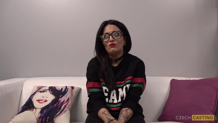 [CzechCasting] - Czech Tattooed Girl Fucks in Casting Session
