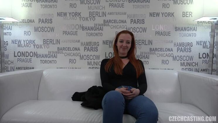 [CzechCasting] - Czech Redhead Veronika: A Casting Gem - Andrea Acosta