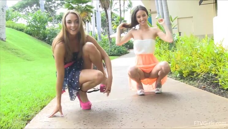 [FTVGirls] - Nudist Girls Aubrey and Mary Shopping 2