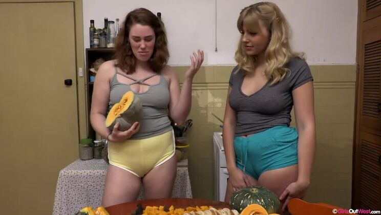 [GirlsOutWest] - Peggie & Selina - Big Tits Lesbians Go Crazy