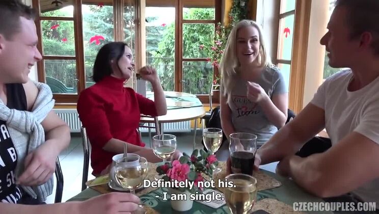 [CzechAV] - Czech Sex with Blonde and Brunette Couples