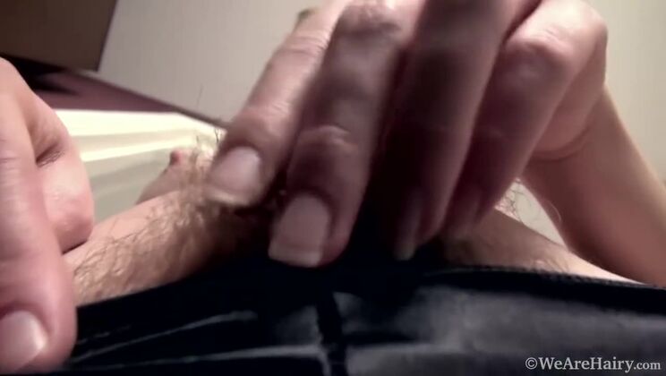 [WeAreHairy] - Dani's Hairy Bush on Full Display