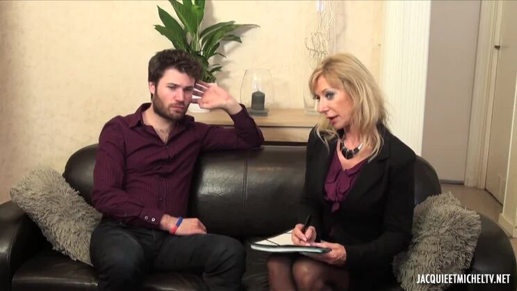 [Jacquie&MichelTV] - Blonde Marina Gets Down With Doryann