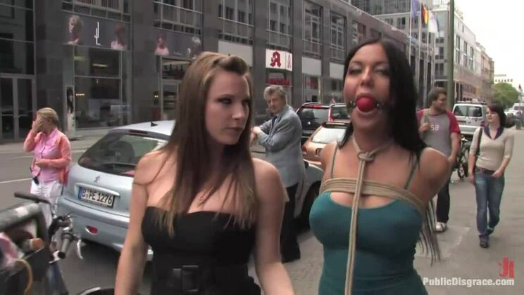 [PublicDisgrace] - Heart's Humiliation: A European Outdoor Fetish Experience