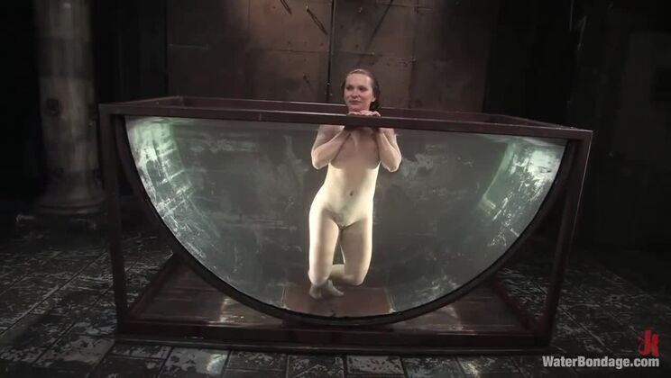 [WaterBondage] - German Girl Katja Kassin's Choking Fun - Katja Kassin