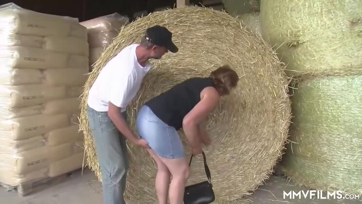 [MMVFilms] - Outdoor Sex with Naughty Blonde Farmer - Valeria Jones