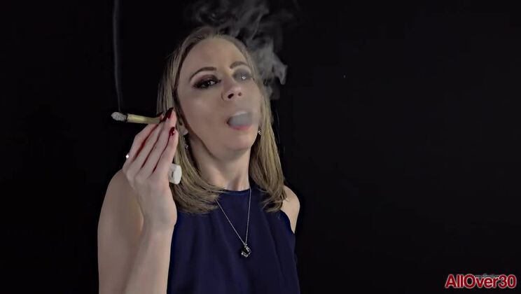 [MatureFetish] - Norah Nova Hairy and Smoking - Norah Nova