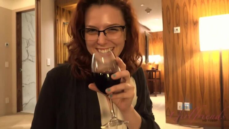 [ATKGirlfriends] - A Little Wine, a Lot of Creampie with Emma Evins