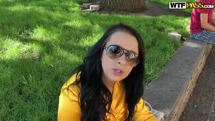 [PublicSexAdventures] - Tattooed Angelica Seduces Boruch in High Heels