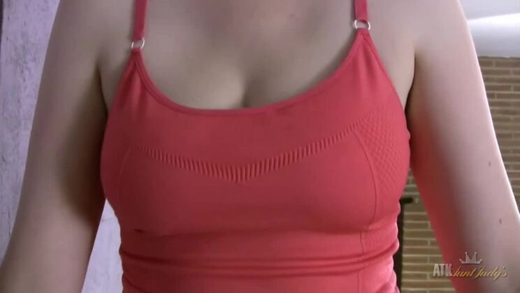 [AuntJudys] - Inara Byrne Solo Fetish Play