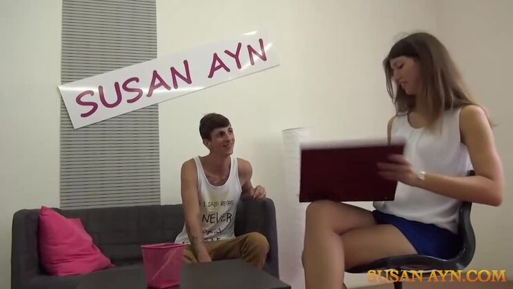[PornCZ] - Young College Guy Gets Facial from Susan Ayn - Susan Ayn