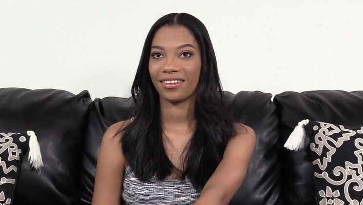[BackroomCastingCouch] - Hot Brunette Eden Takes Big Anal in Interracial Audition - Eden