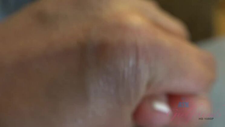 [ATKGirlfriends] - Karmen Karma's Foot Fetish Encounter Ends in Cum Facial - Karmen Karma