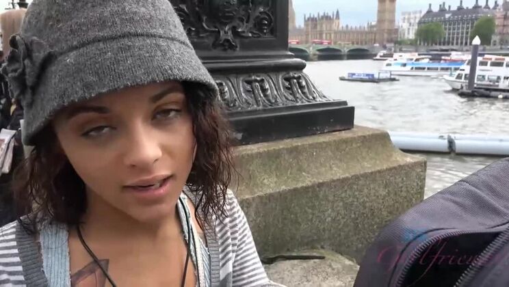 [ATKGirlfriends] - Smoking Skinny Chick Sucks Before Sightseeing - Holly Hendrix