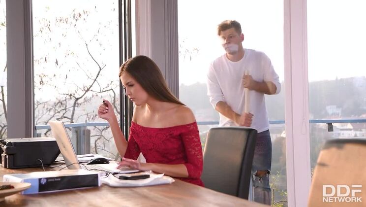 [OnlyBlowjob] - Office Seduction with Cindy Shine