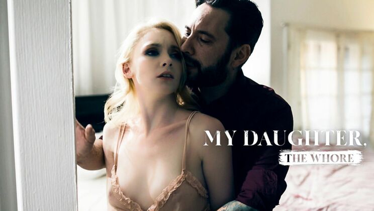 [PureTaboo] - Stepdaughter Sucks Dad's Cock Roughly