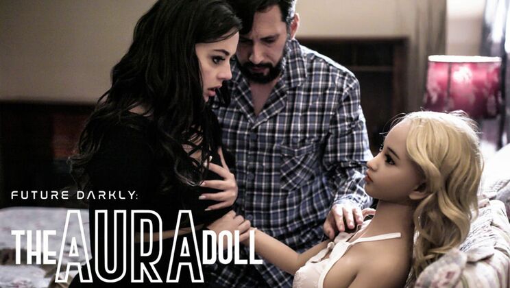 [PureTaboo] - Dark Future: Aura Doll's Deepthroat and Cumshot