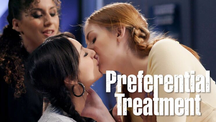 [PureTaboo] - Preferential Treatment for a Lesbian Threesome - Eliza Ibarra - Liv Revamped - Maya Kendrick