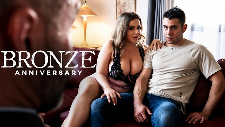 [PureTaboo] - Brunette in Lingerie Gets Titty Fuck
