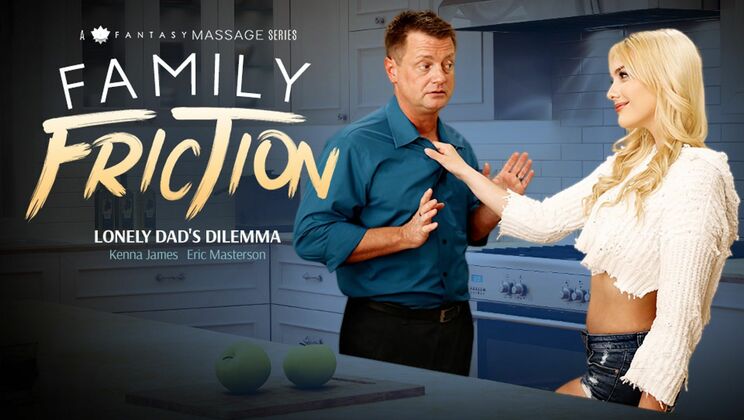 [FamilySexMassage] - Stepdad and Teen: Oiled Up and Ready