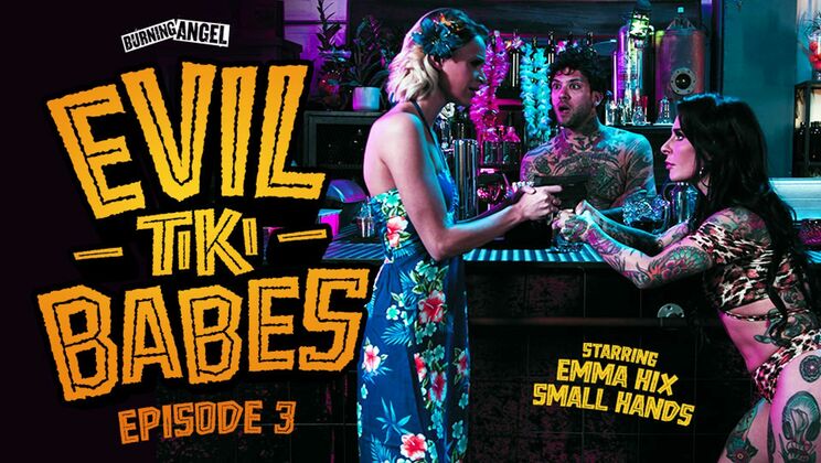 [BurningAngel] - Couple's Tiki Adventure: Blowjob Fun - Emma Hix - Small Hands