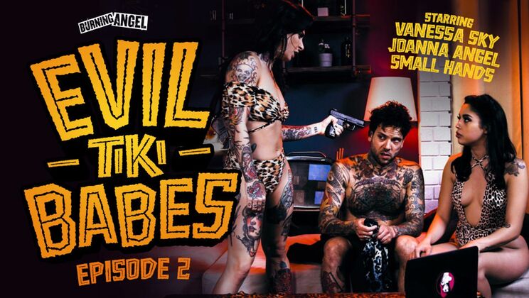[BurningAngel] - Brunette Beauties Joanna Angel and Vanessa Sky