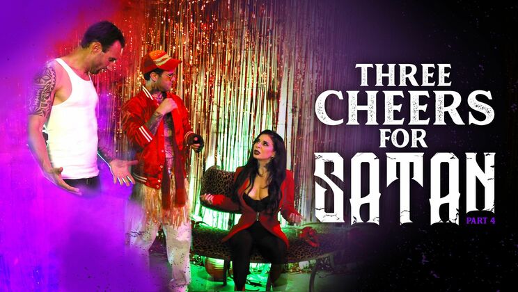 [BurningAngel] - Joanna Angel Gets Deepthroat & Anal in Satanic Threesome
