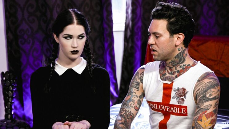 [BurningAngel] - Wednesday Addams Grows Up - Evelyn Claire - Small Hands - Evelyn Claire