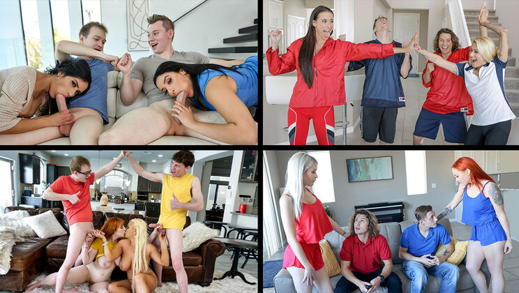 [MYLF] - Cindy's Cougar Frenzy - Sheena Ryder - Lauren Phillips - Cindy Crawford - Nova Sky